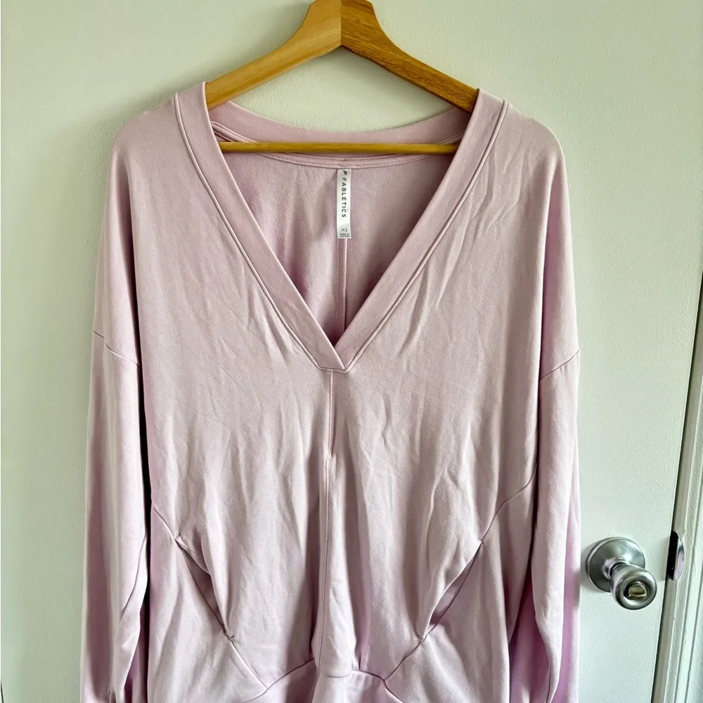 Fabletics Pink Sweatshirt - Picture 4 of 5